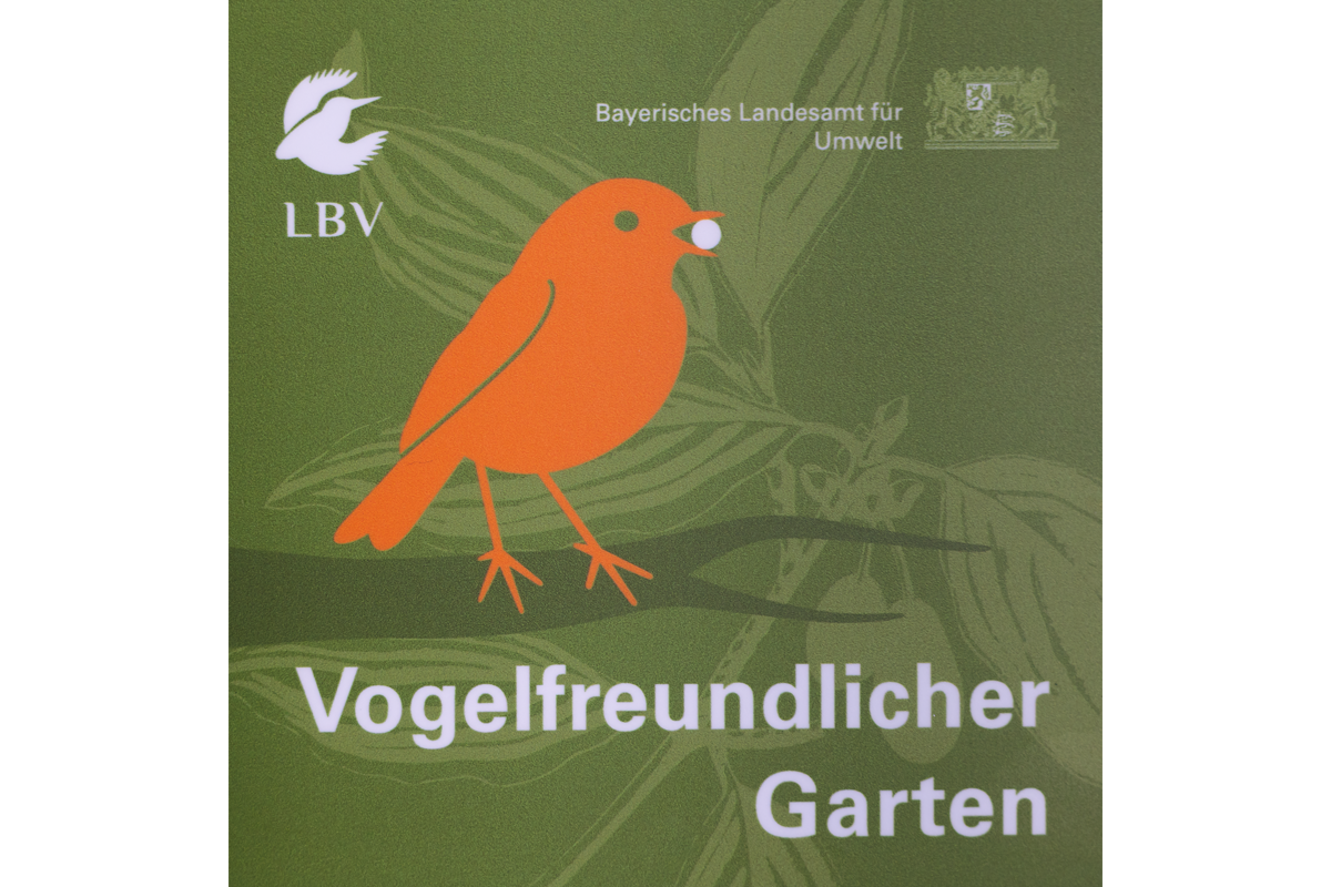 Auszeichnung „Vogelfreundlicher Garten“ Biotopgarten